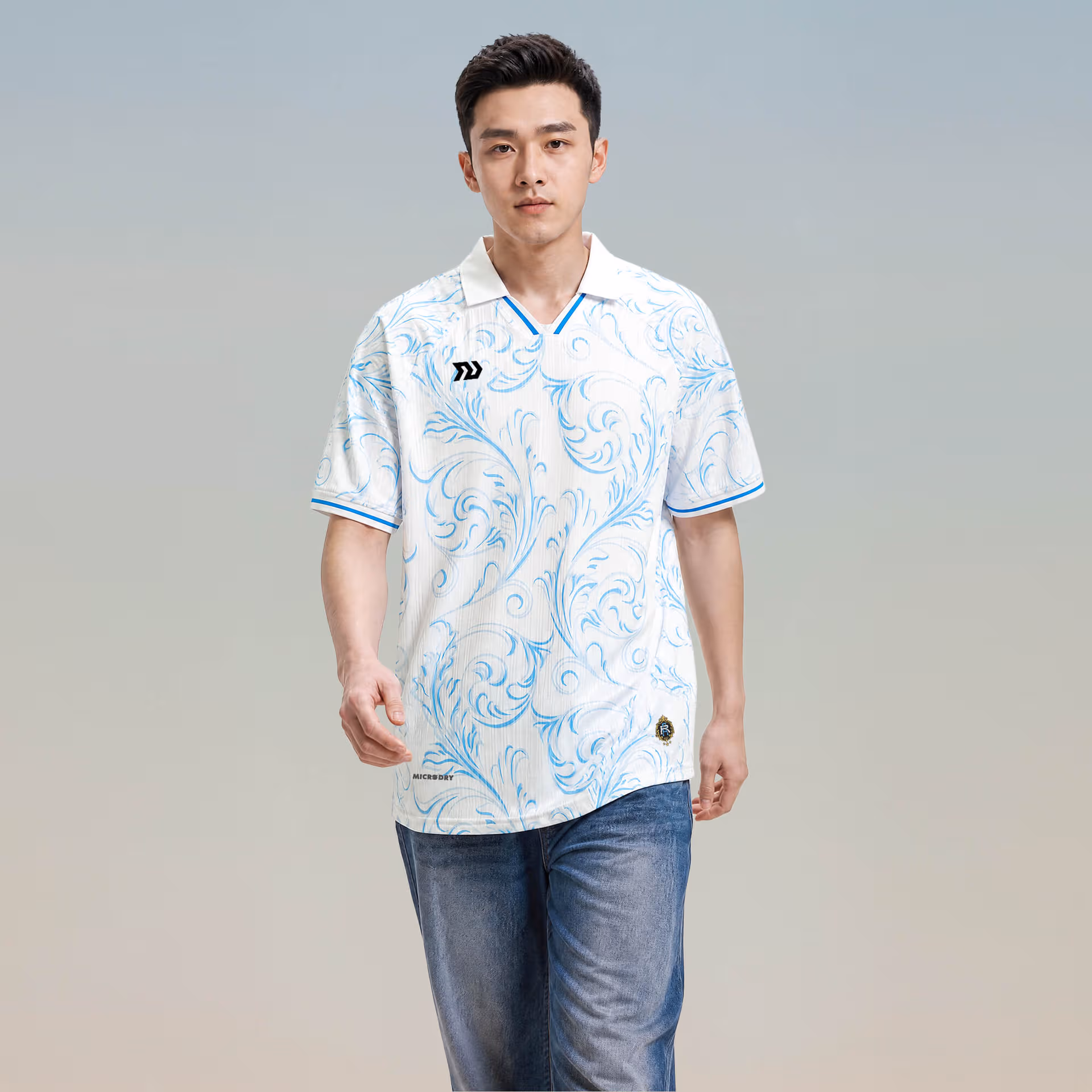 Áo Polo Bulbal Jersey WC26 Kem Biển