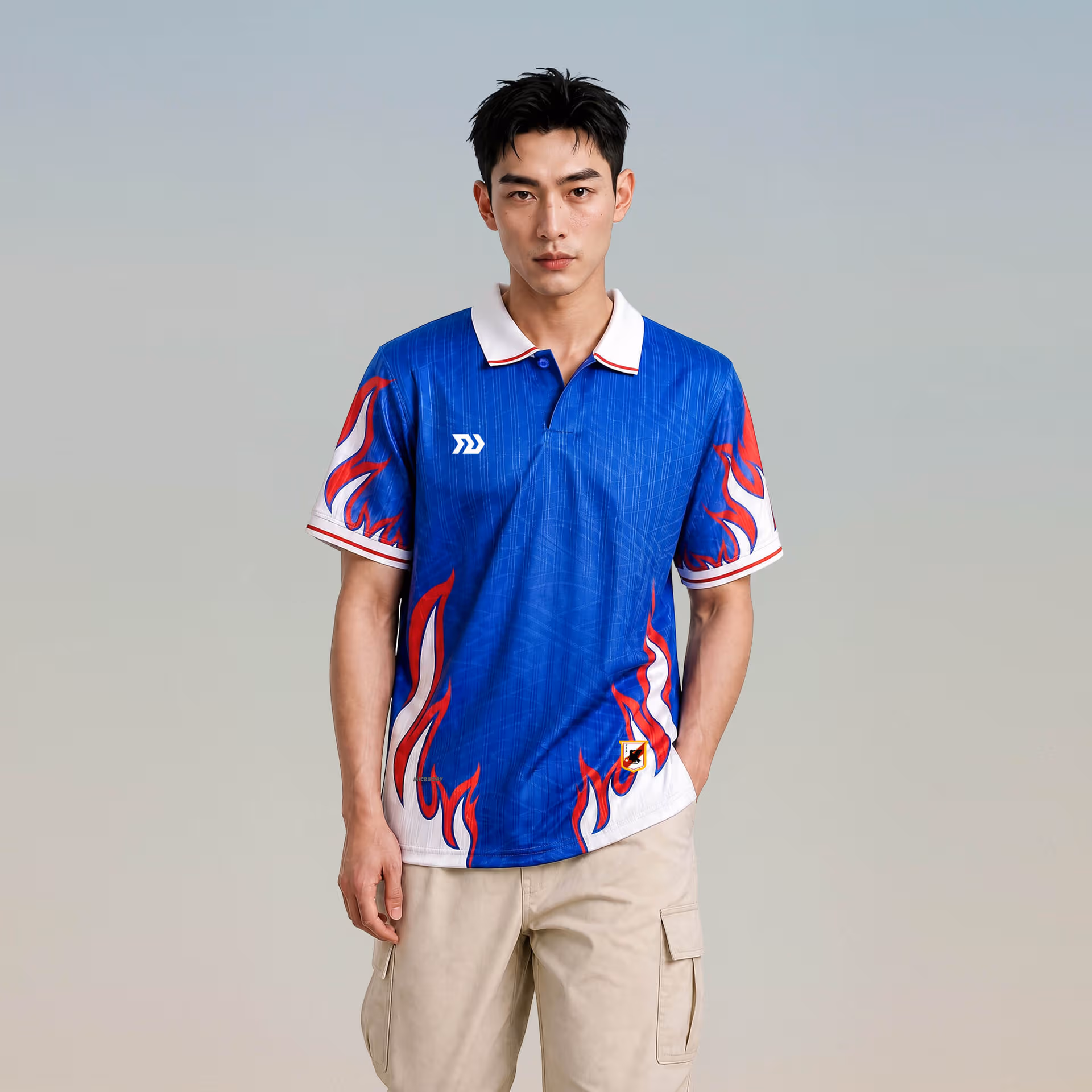 Áo Polo Bulbal Jersey WC26 Xanh Bích