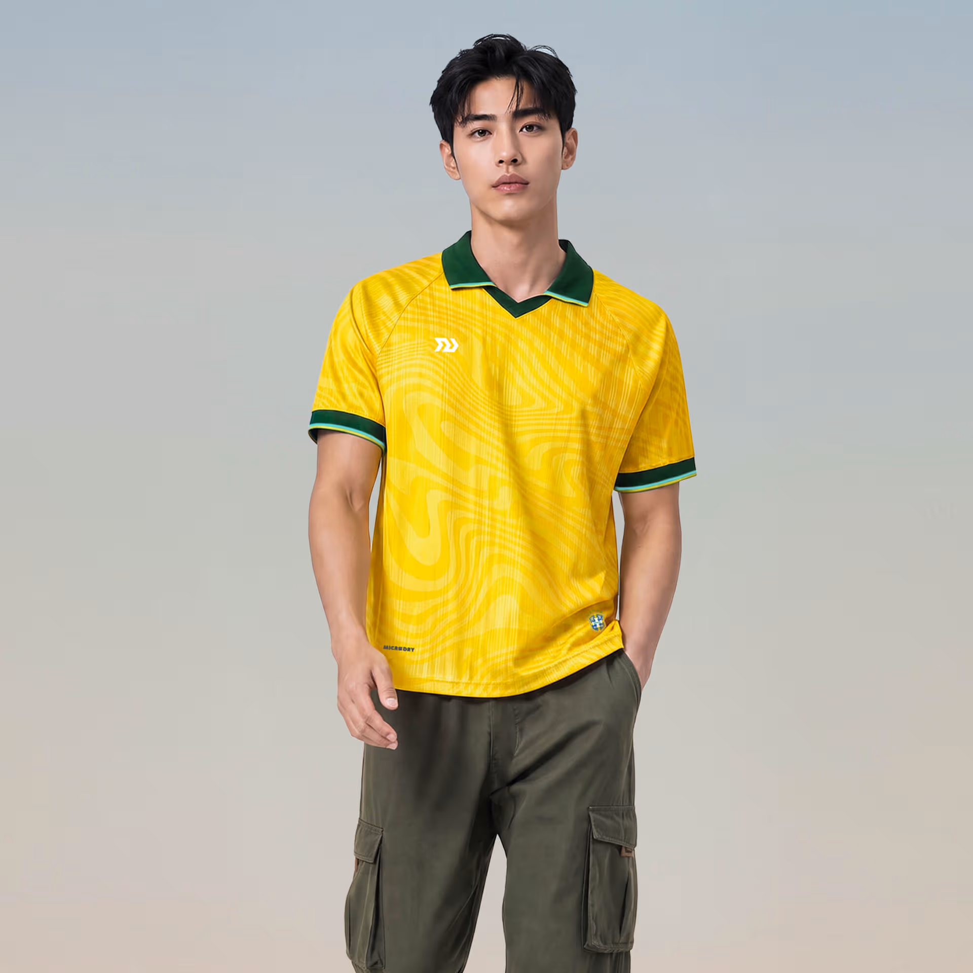 Áo Polo Bulbal Jersey WC26 Vàng