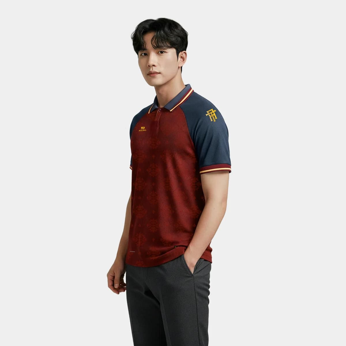 Áo Bóng Đá Retro Bulbal Milano Đỏ Đô