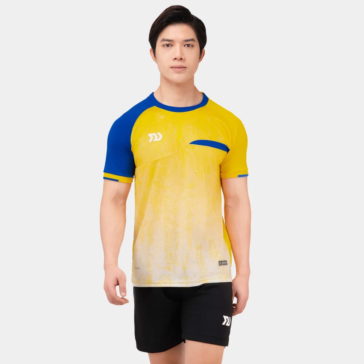 Áo Cầu Lông Nam Bulbal Badminton SS24 BAM2403 Vàng