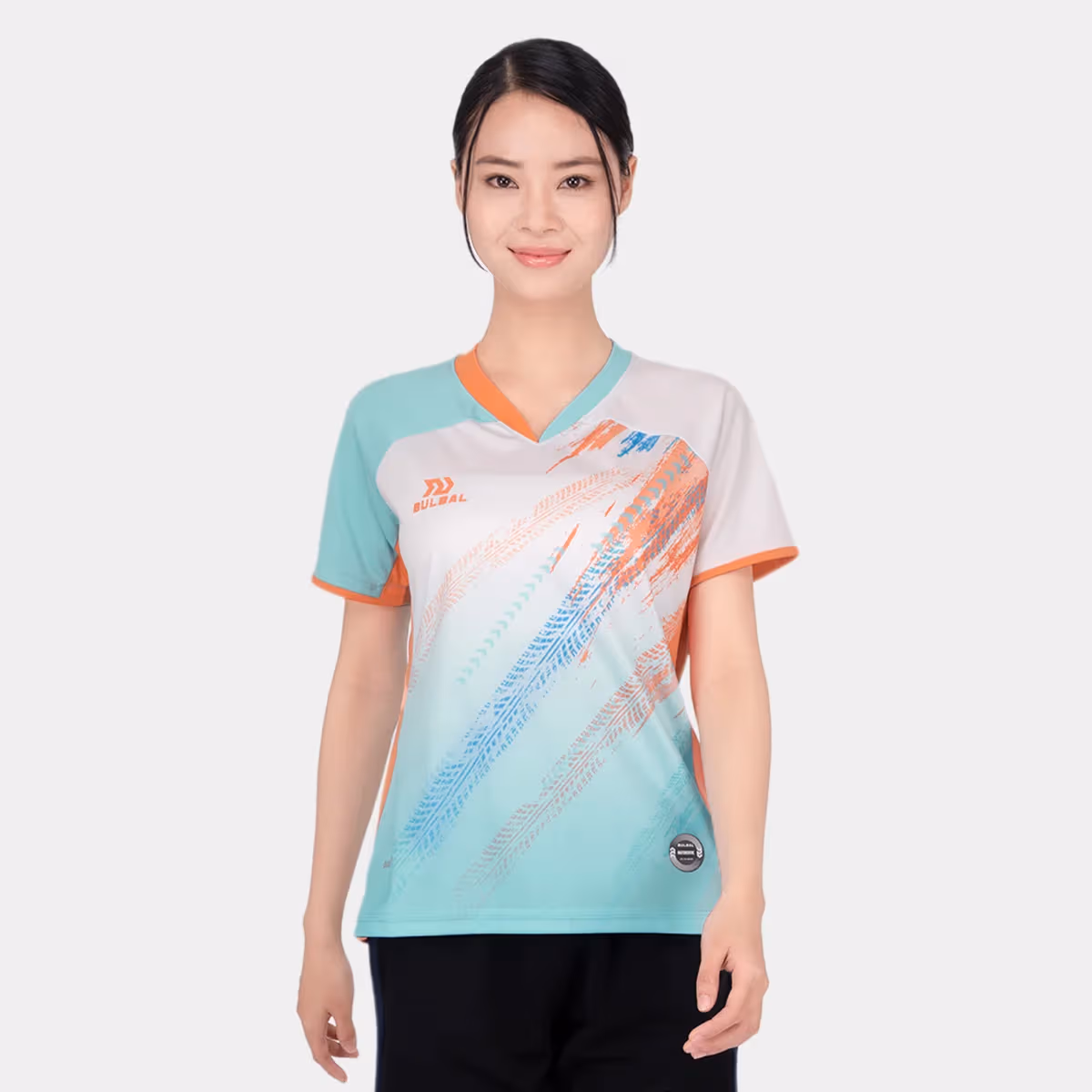 Áo Cầu Lông Nữ Bulbal Badminton SS23 BAT1012 Xanh Ngọc