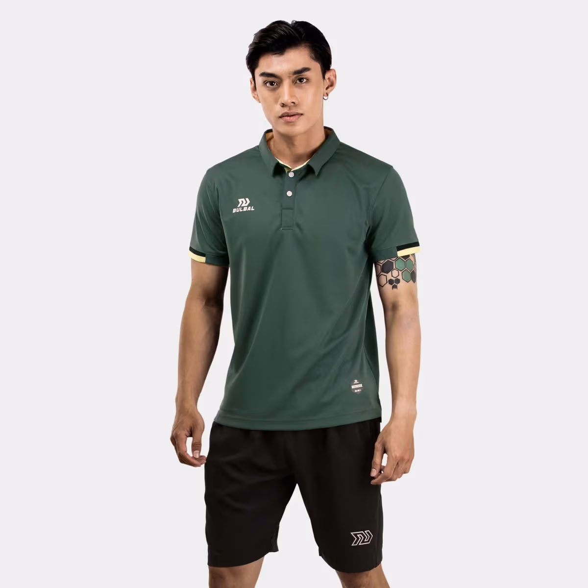 Áo Polo Thể Thao Bulbal Futuro Xám