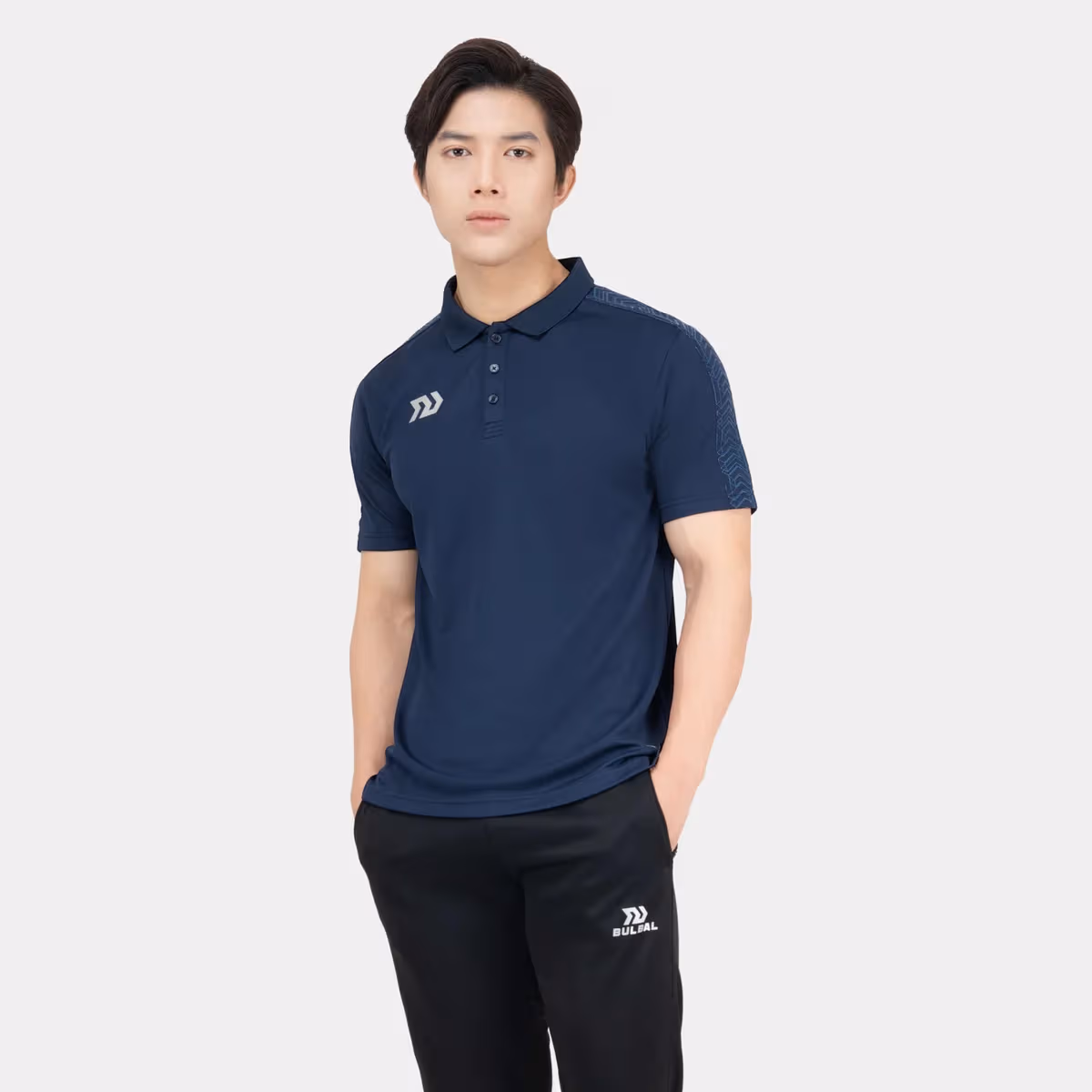 Áo Polo Thể Thao Bulbal Modern PL05 Xanh Đen