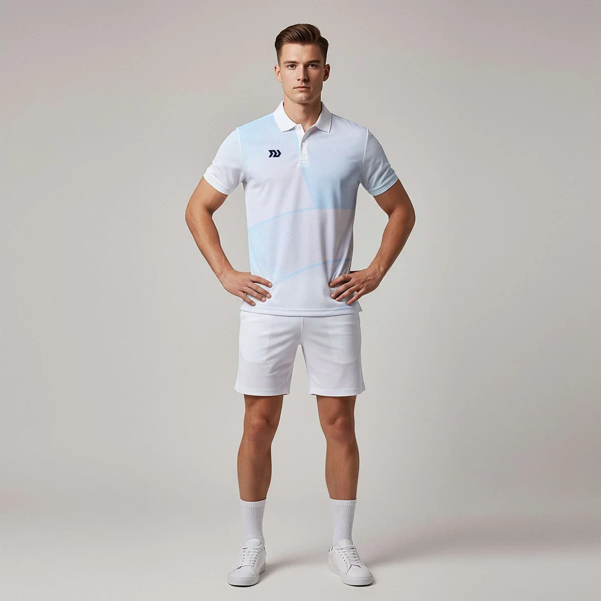 Áo Polo Thể Thao Nam Bulbal Triflow Trắng