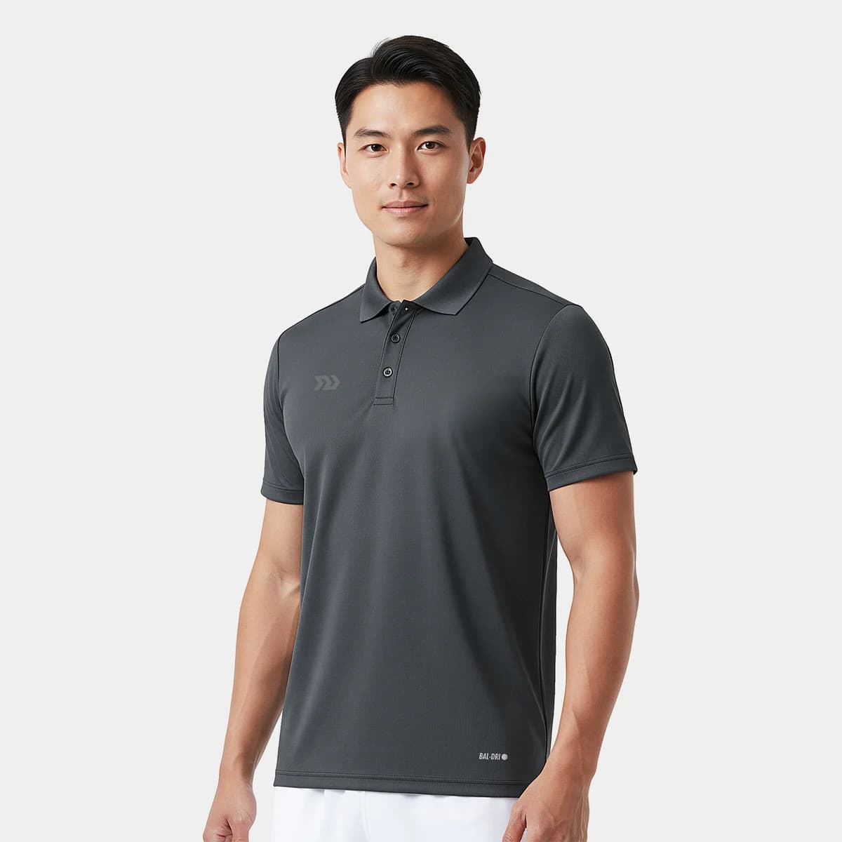 Áo Polo Thể Thao Nam Bulbal Trilite Xám Chì