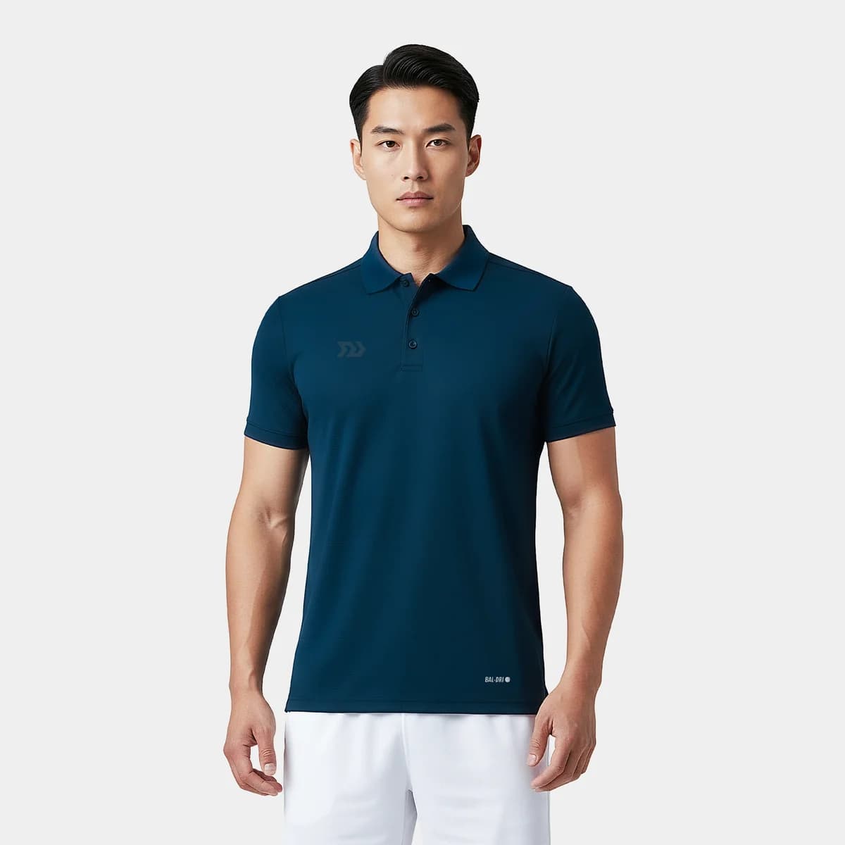 Áo Polo Thể Thao Nam Bulbal Trilite Xanh Lông Công