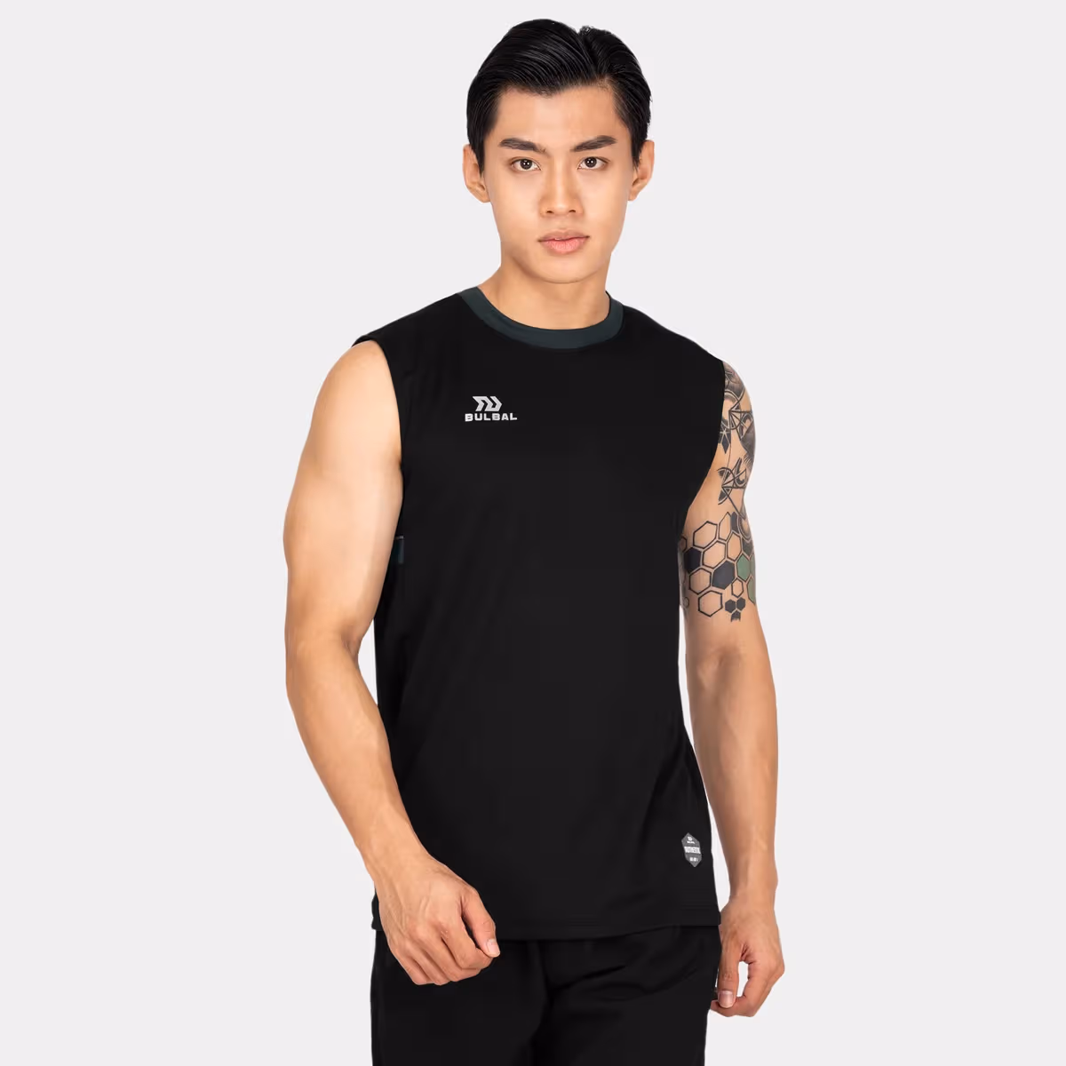 Áo Sát Nách Thể Thao Bulbal ASN01 Đen