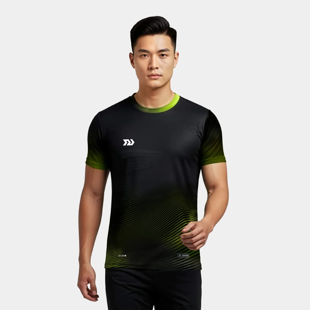 Áo Thun Thể Thao Nam Bulbal Triblast Đen Chuối