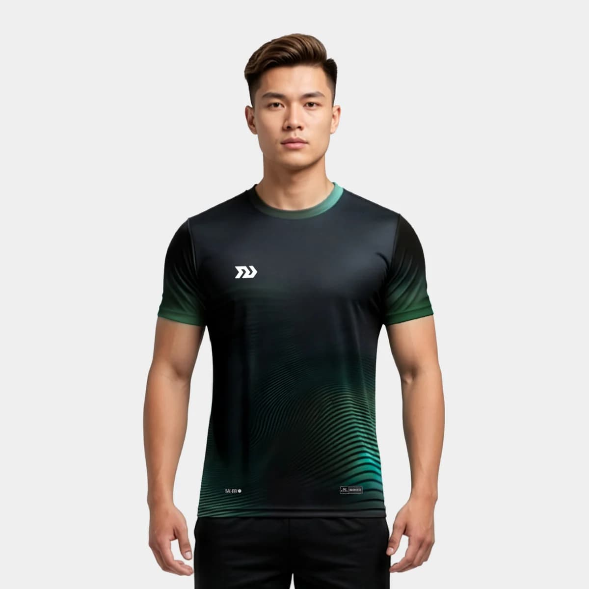 Áo Thun Thể Thao Nam Bulbal Triblast Đen Ngọc