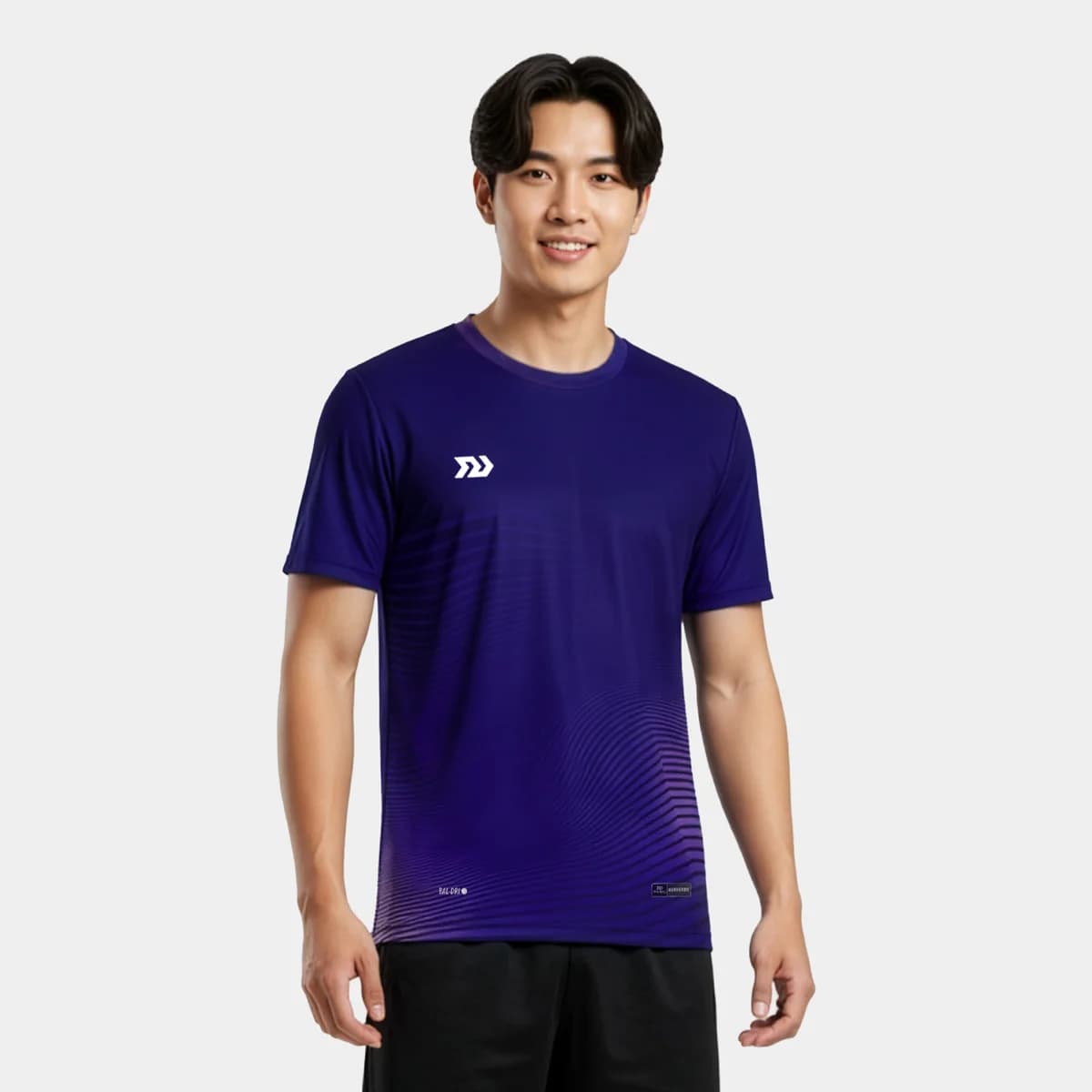 Áo Thun Thể Thao Nam Bulbal Triblast Xanh Tím