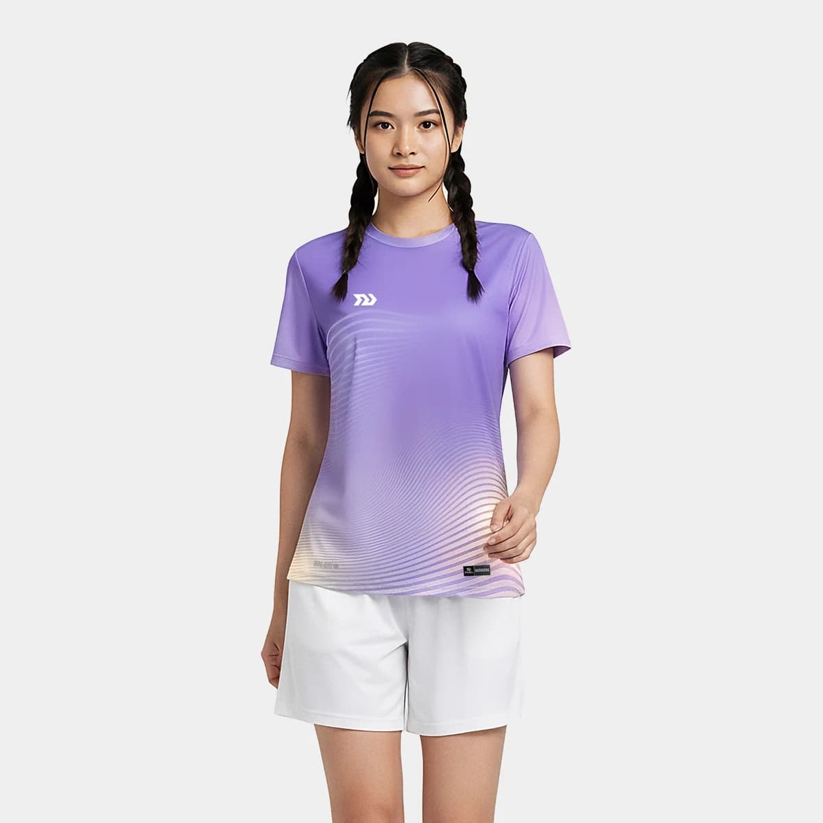 Áo Thun Thể Thao Nữ Bulbal Triblast Tím