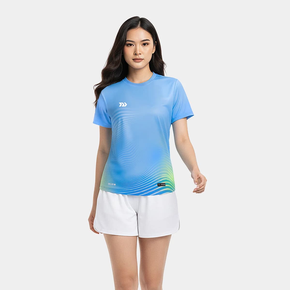 Áo Thun Thể Thao Nữ Bulbal Triblast Xanh Biển