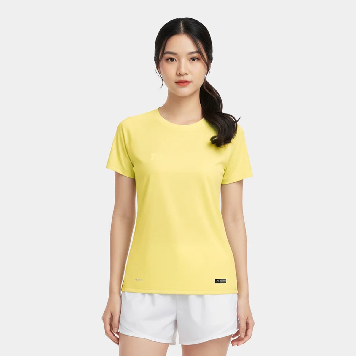 Áo Thun Thể Thao Nữ Bulbal Trifit Vàng Chanh