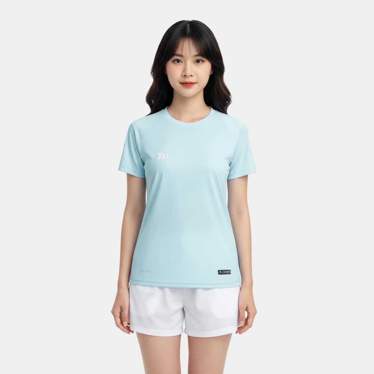 Áo Thun Thể Thao Nữ Bulbal Trifit Xanh Biển