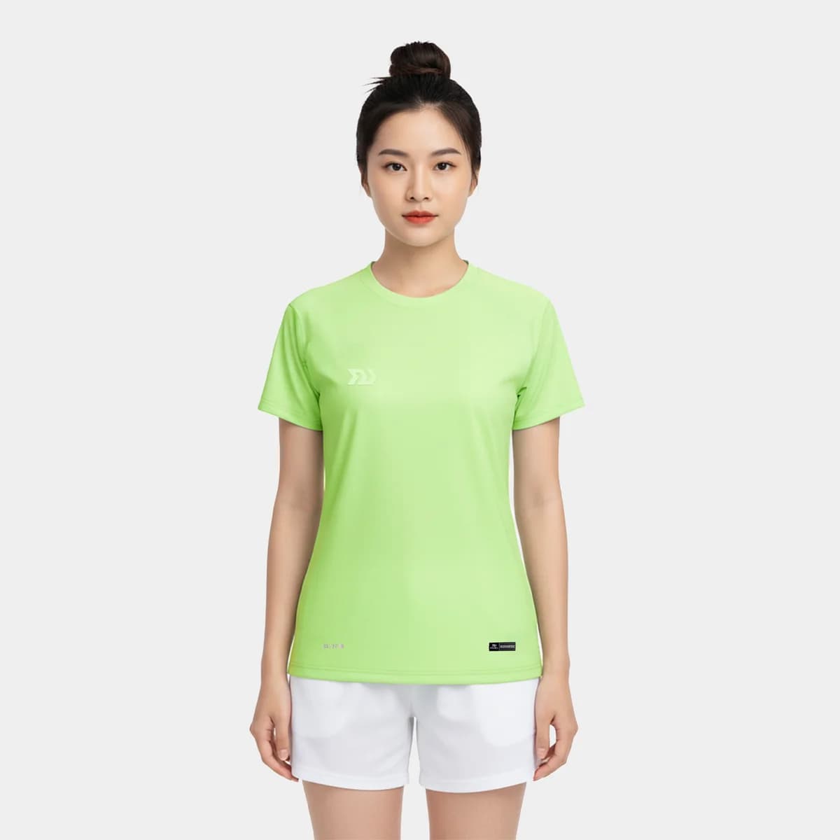 Áo Thun Thể Thao Nữ Bulbal Trifit Xanh Cốm