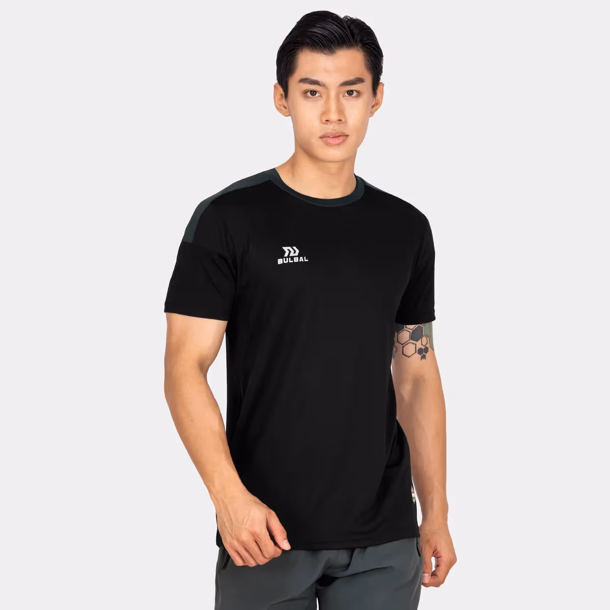 Áo thun thể thao Bulbal AT01 Đen