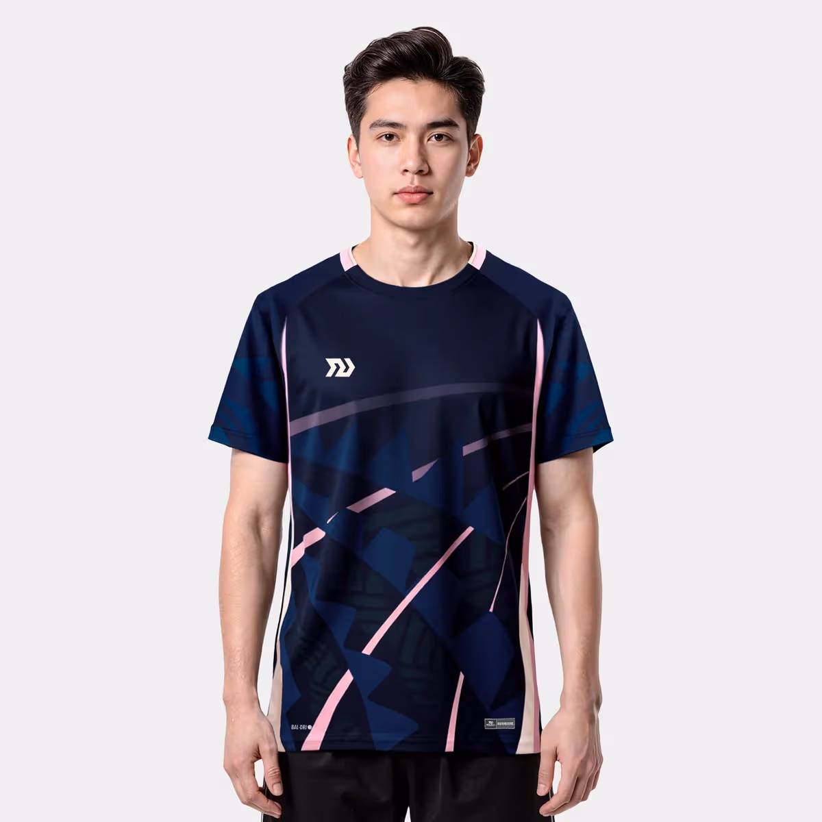 Áo Thun Thể Thao Nam Bulbal Tharo Navy