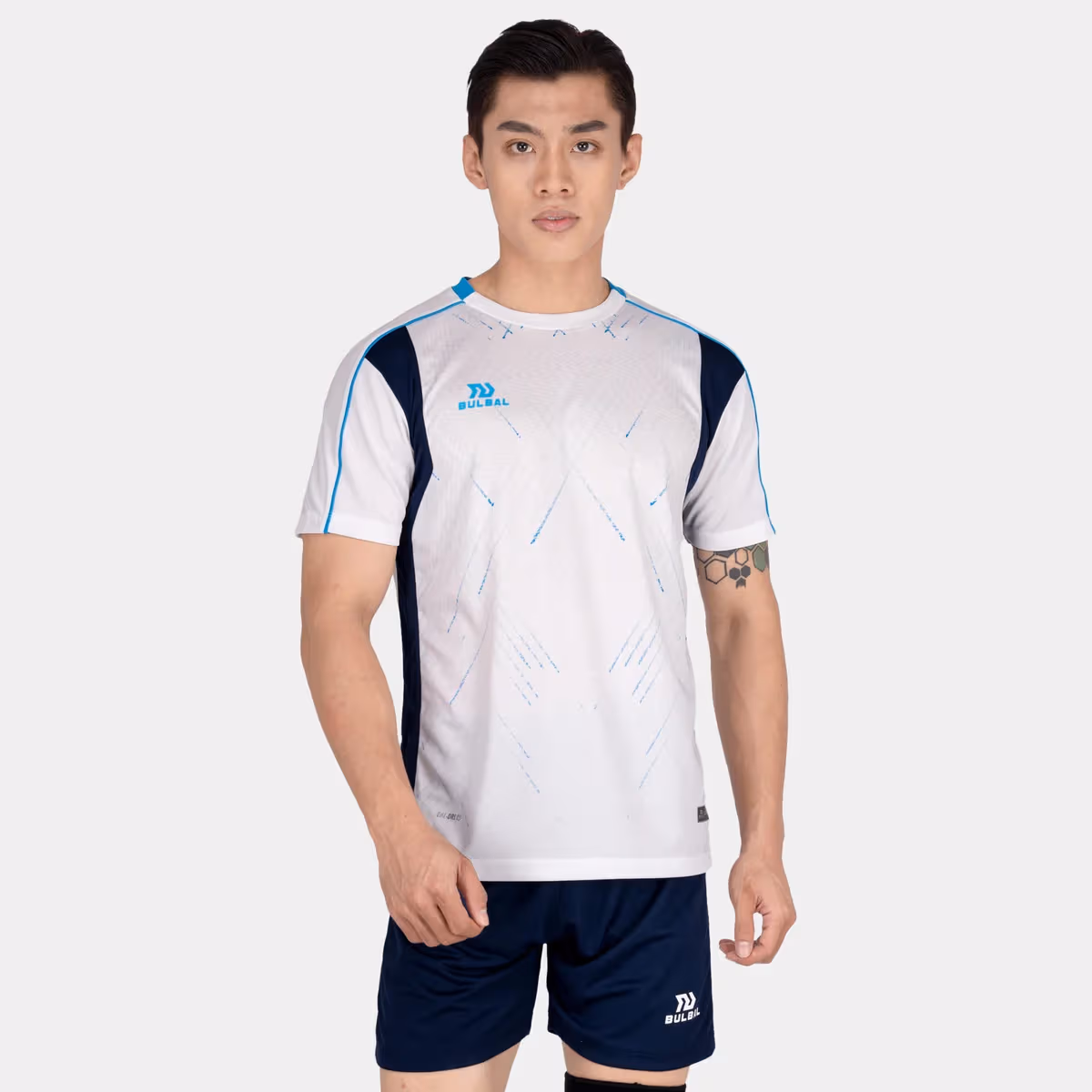 Bộ Quần Áo Bóng Chuyền Bulbal Nam Bulbal Netto Trắng