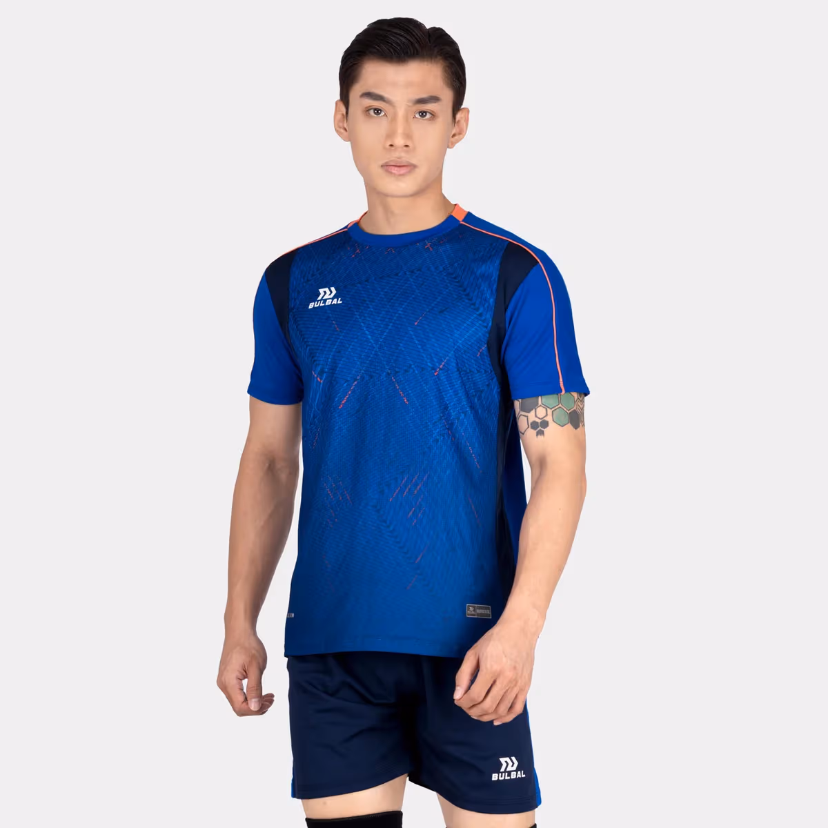 Bộ Quần Áo Bóng Chuyền Bulbal Nam Bulbal Netto Xanh Bích