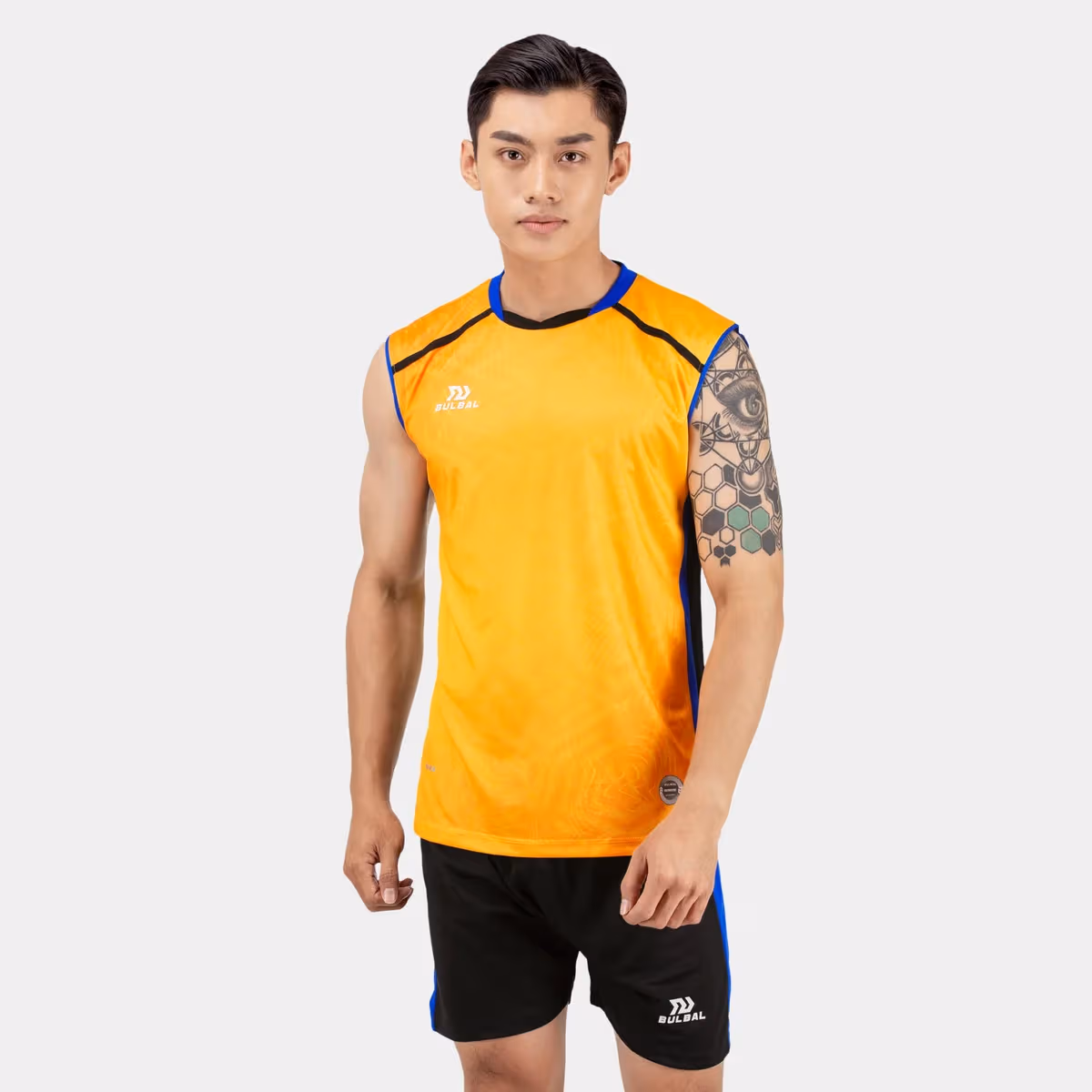 Bộ Quần Áo Bóng Chuyền Nam Bulbal Asteri Vàng