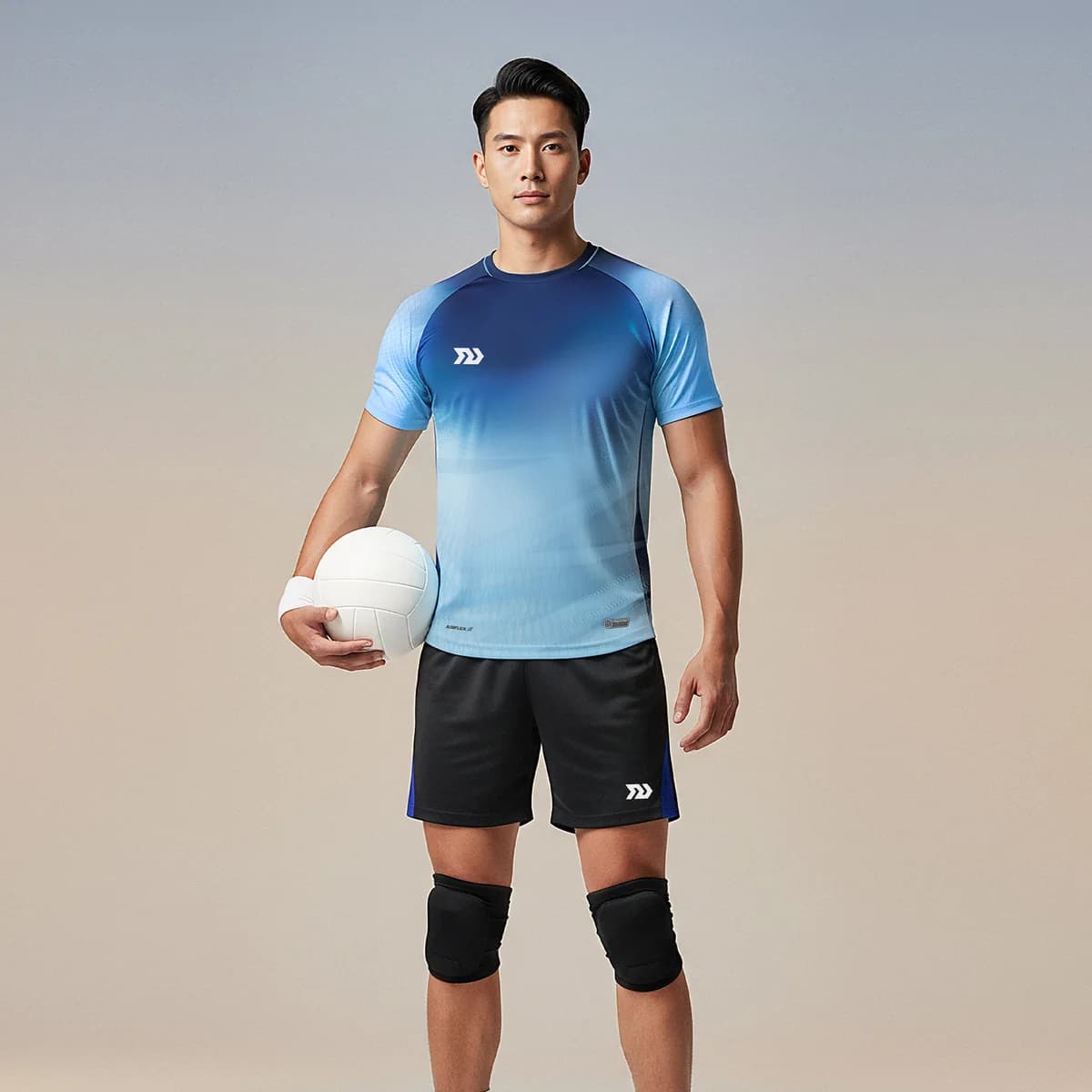 Bộ Quần Áo Bóng Chuyền Nam Bulbal Flazen Blue Pansy BC10