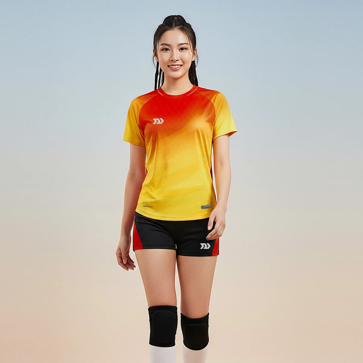 Bộ Quần Áo Bóng Chuyền Nữ Bulbal Flazen Vàng BC10