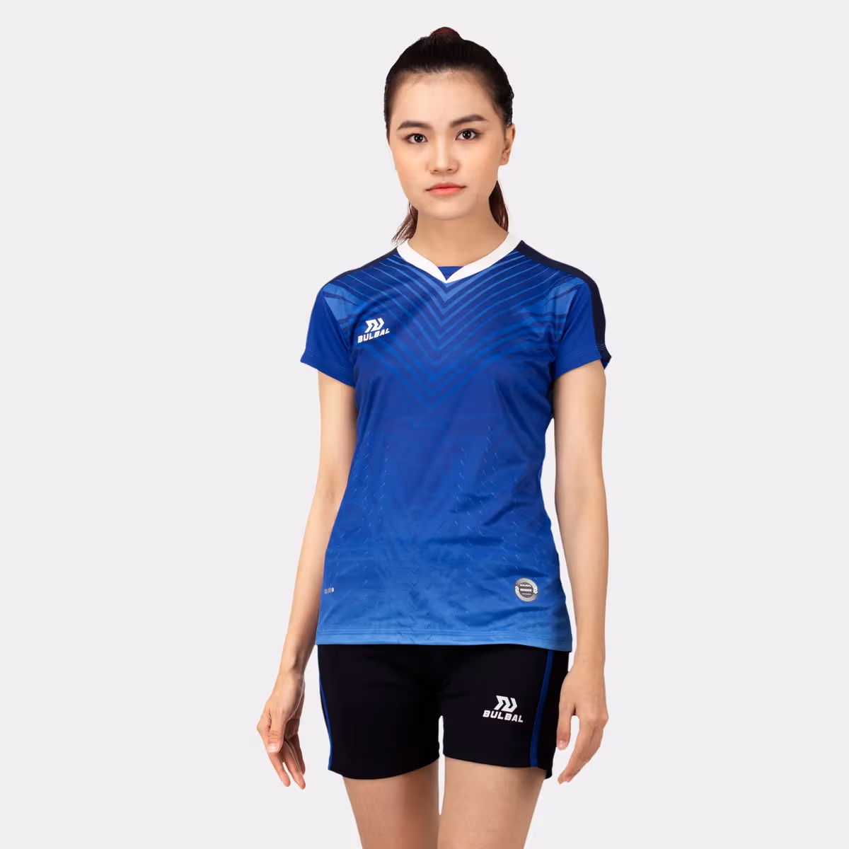 Bộ Quần Áo Bóng Chuyền Nữ Bulbal Spivol Xanh Bích
