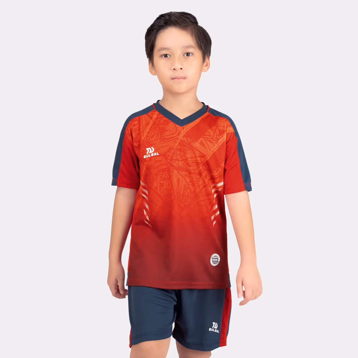 Bộ Quần Áo Bóng Đá Trẻ Em Bulbal Falcol 3 Đỏ