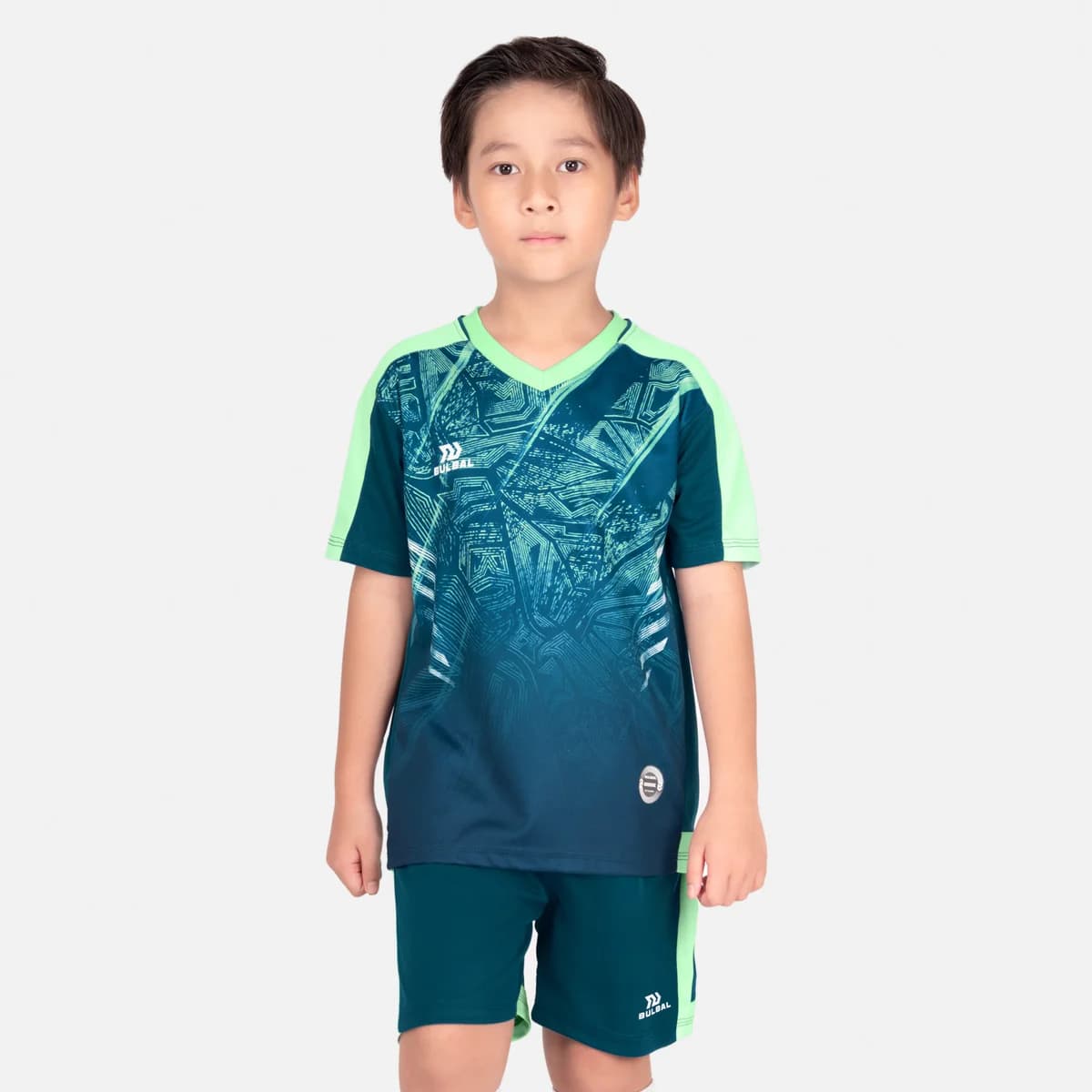 Bộ Quần Áo Bóng Đá Trẻ Em Bulbal Falcol 3 Lông Công