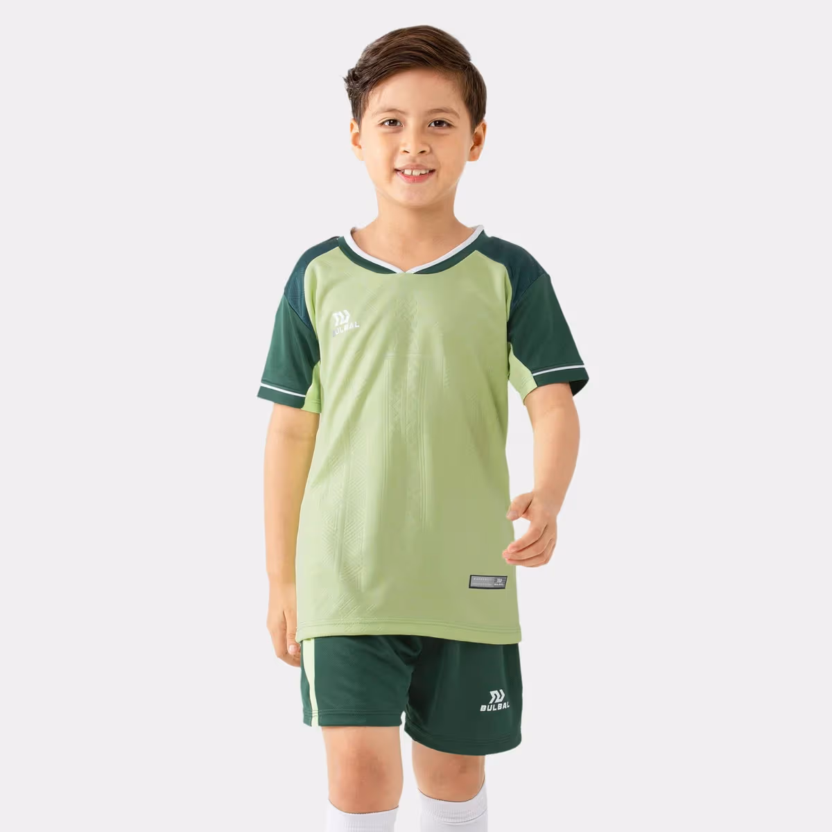 Bộ Quần Áo Bóng Đá Trẻ Em Bulbal Belona 2 Xanh Lá