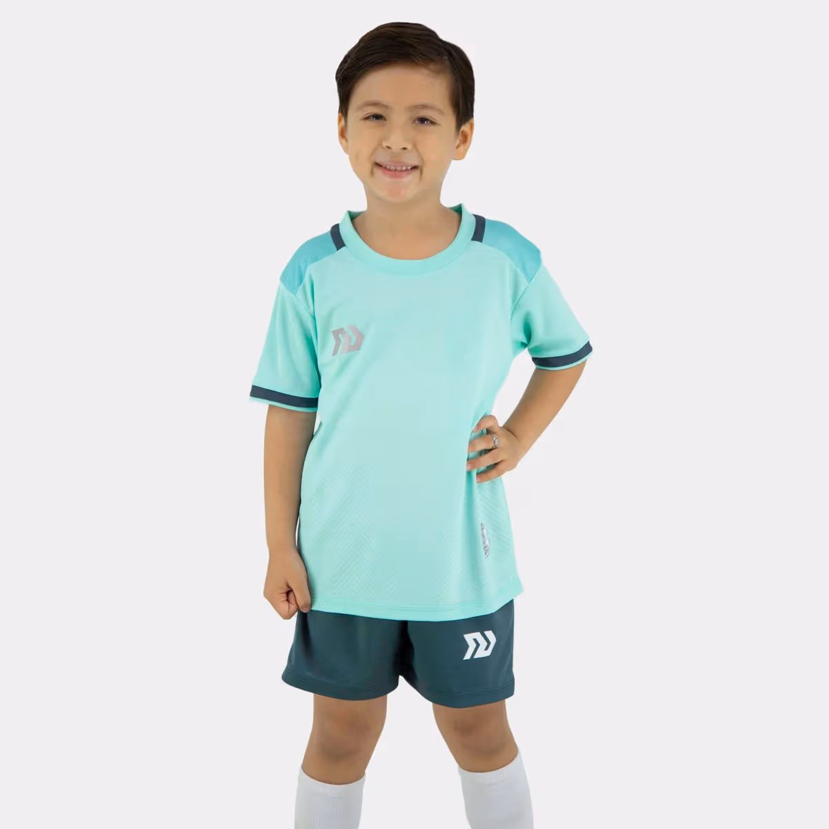 Bộ Quần Áo Bóng Đá Bulbal Olas Kid Xanh Bạc Hà