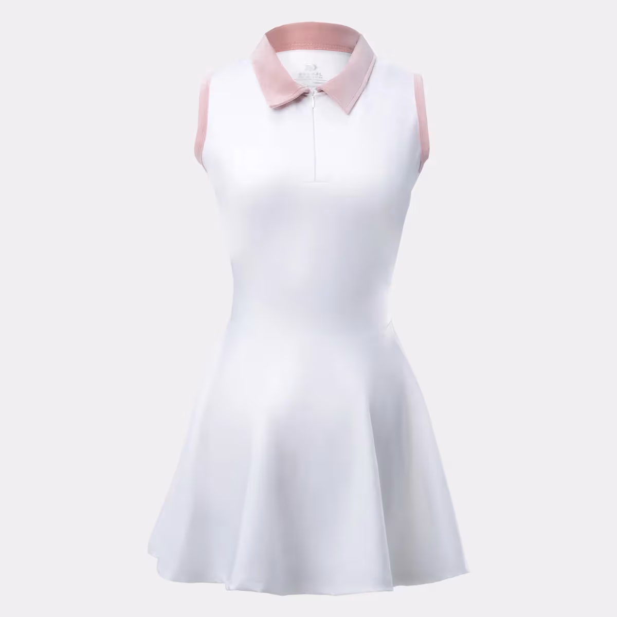 Đầm Polo Bulbal Kivyn Trắng Hồng