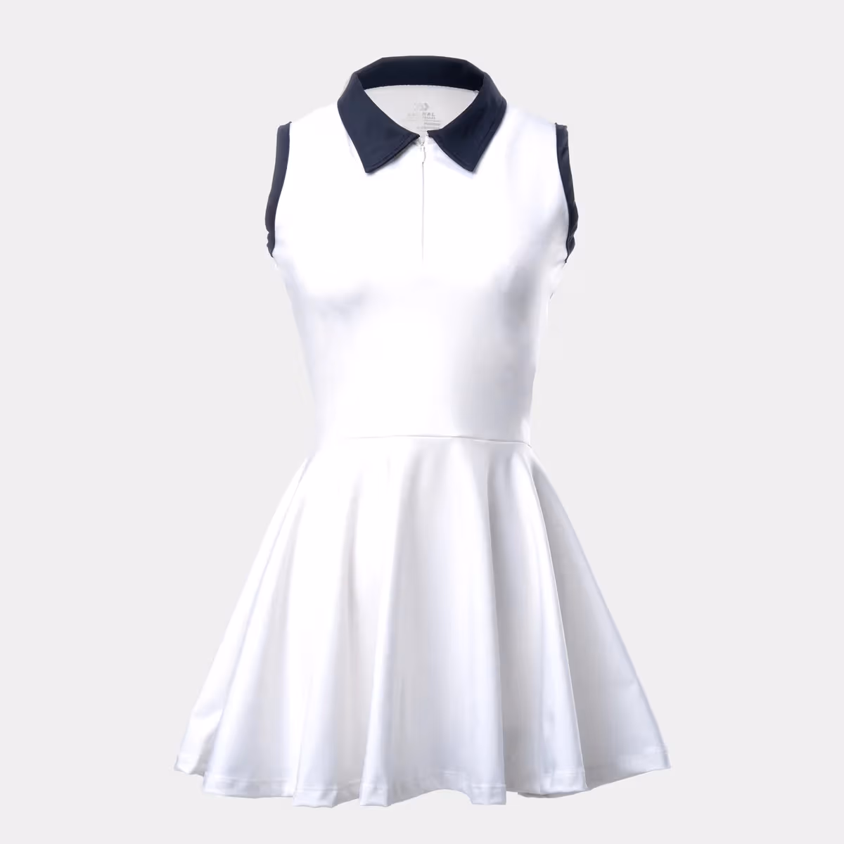 Đầm Polo Bulbal Kivyn Trắng Navy