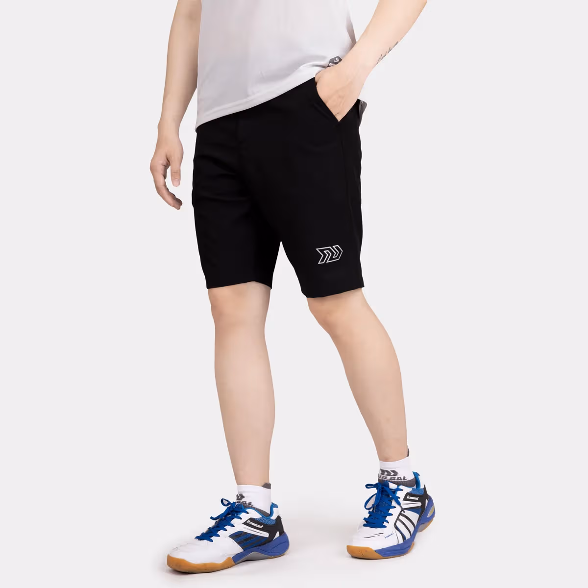 Quần Short Thể Thao Bulbal Waso 10 Đen