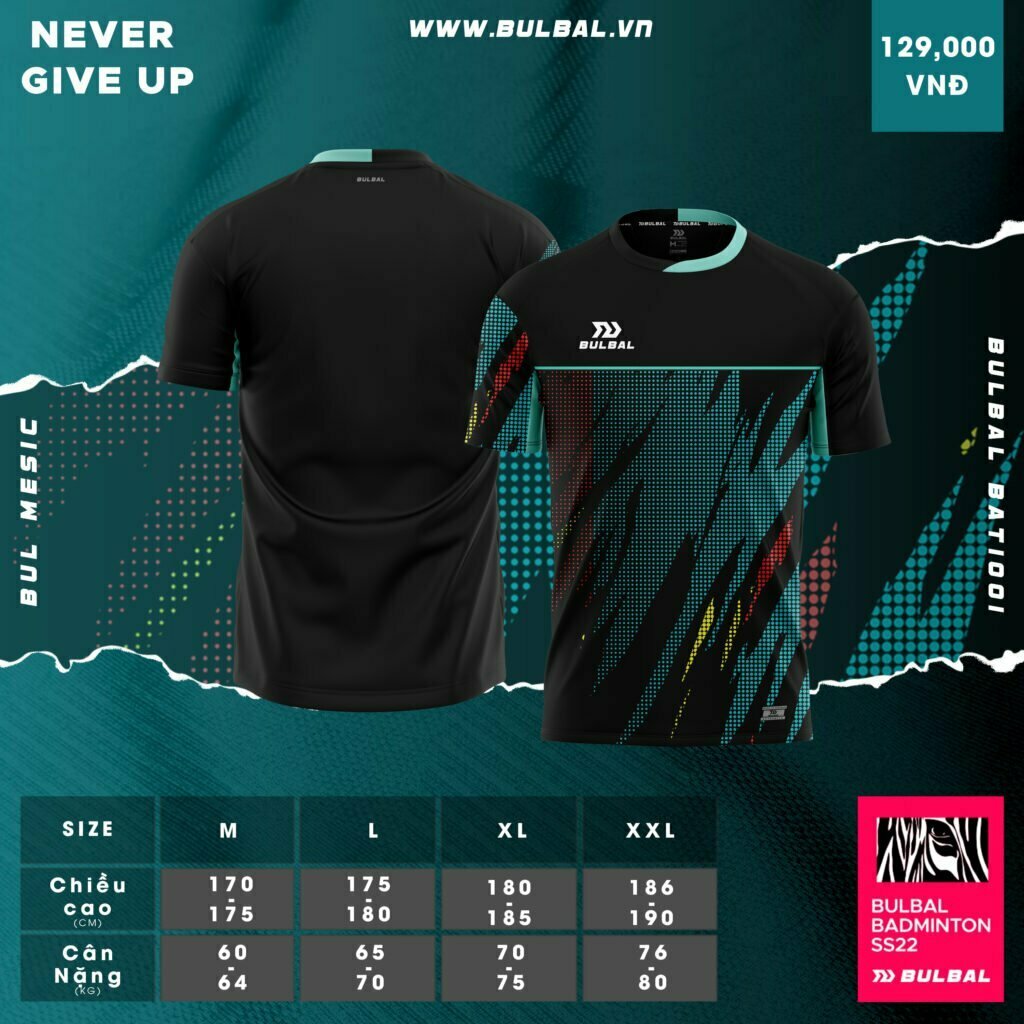 Áo cầu lông nam Bulbal BAT1001