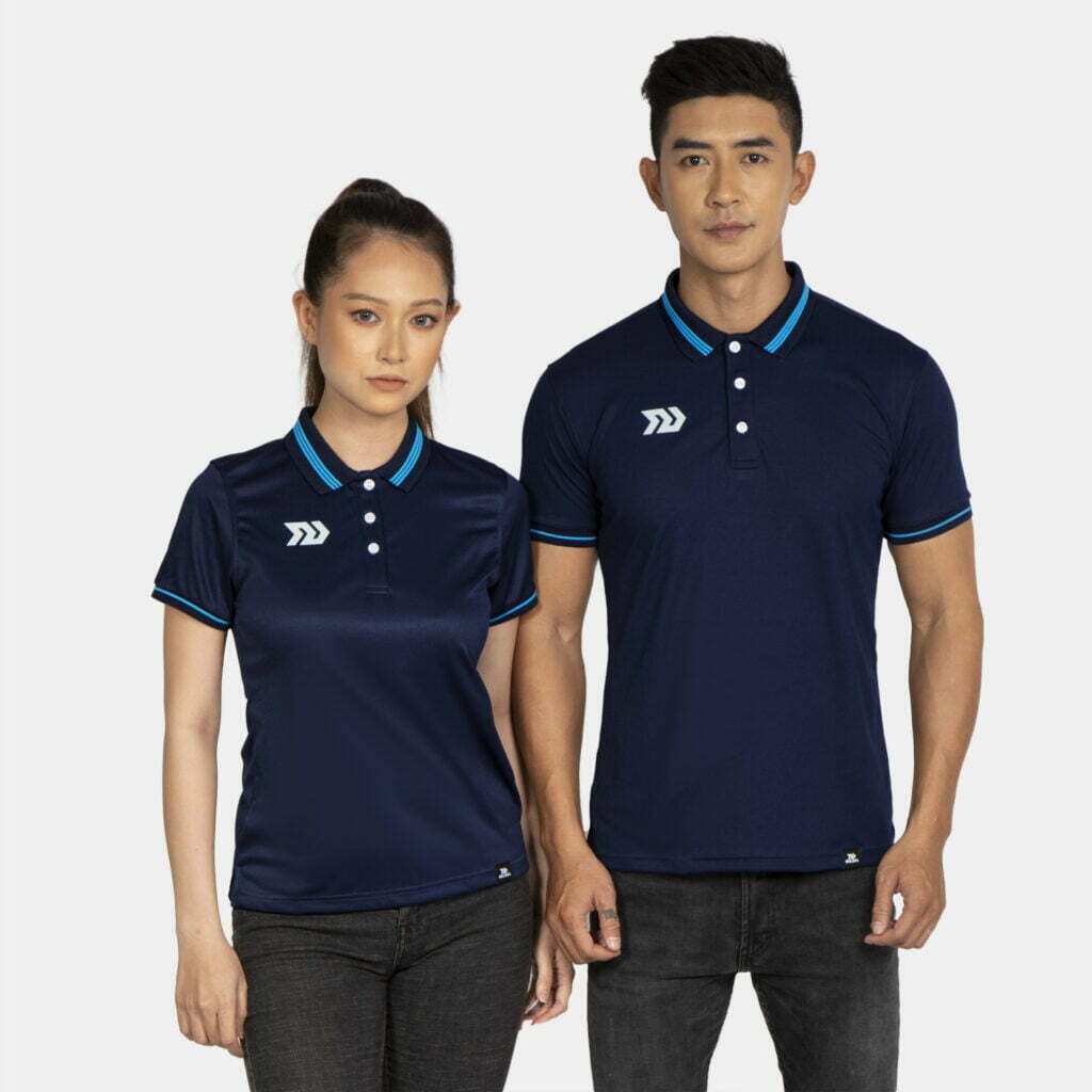 Áo Polo thể thao Nam Bulbal Polo Modern II - Xanh đen