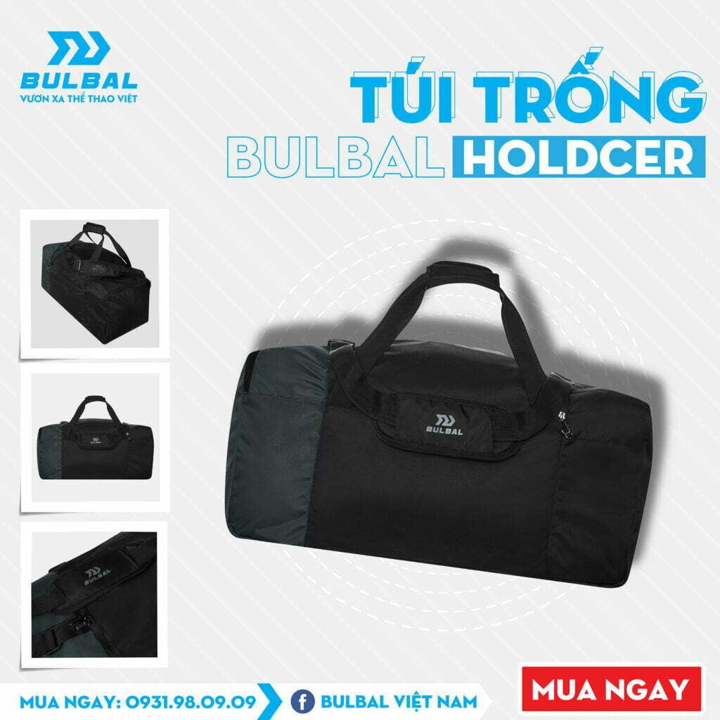 TÚI TRỐNG THỂ THAO BULBAL HOLDCER ĐEN