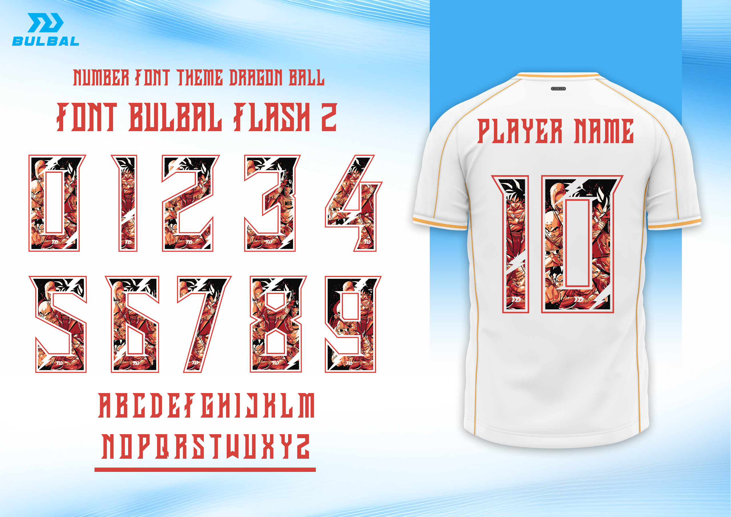 FONT-SO-BULBAL-ANIME-DRAGON-BALL
