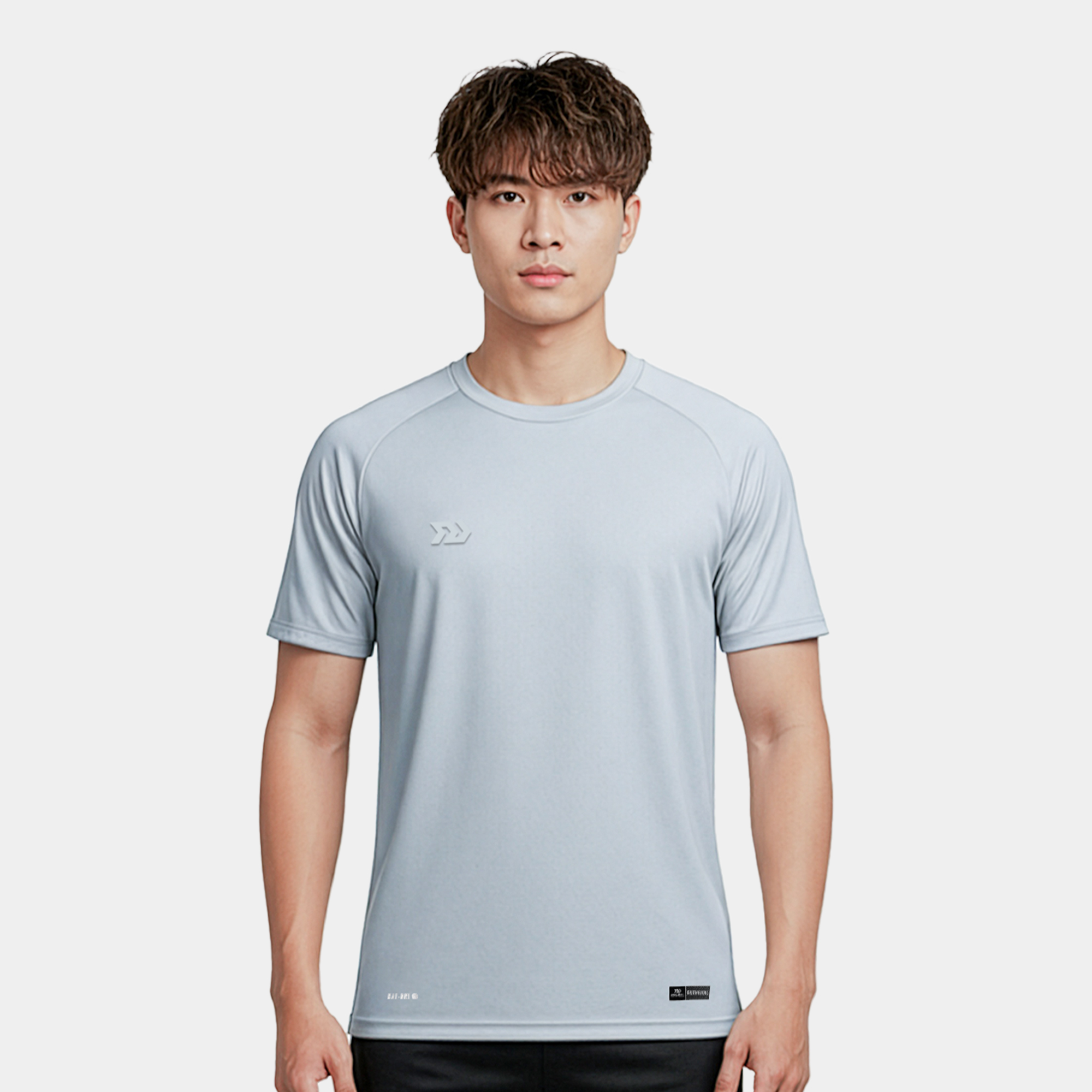 Áo Thun Thể Thao Nam Bulbal Trifit Xám Nhạt